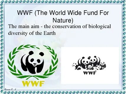 The world wildlife fund is