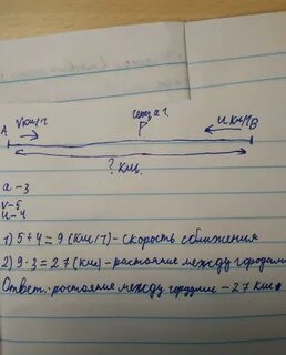 Из двух сел 8 3 4