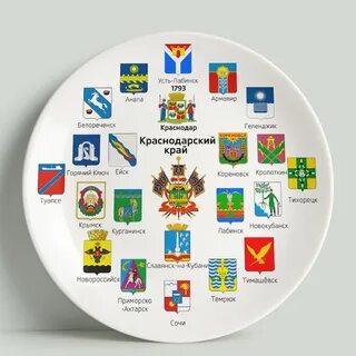 Тарелка краснодар
