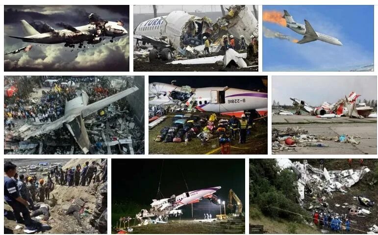 Авиакатастрофы коллаж. К чему снится видеть самолет