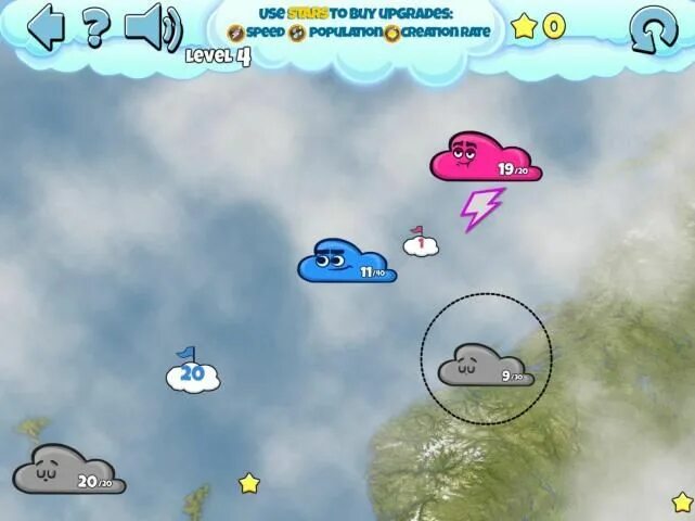 Игра облачко. Игра про облака для детей. Cloud Wars игра.