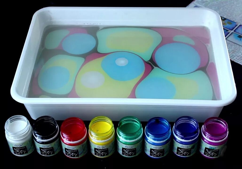 Водные красители. Tomtoyer эбру. Краски эбру. Краски для рисования на воде. Набор эбру краски.