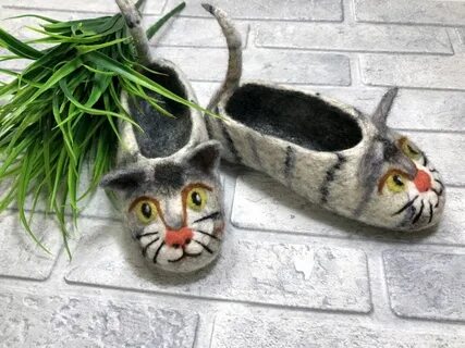 Тапки кошки