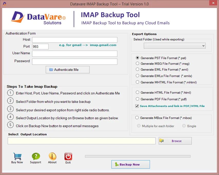 Backup tools. Universal bios backup toolkit. imapfilter как выглядит.