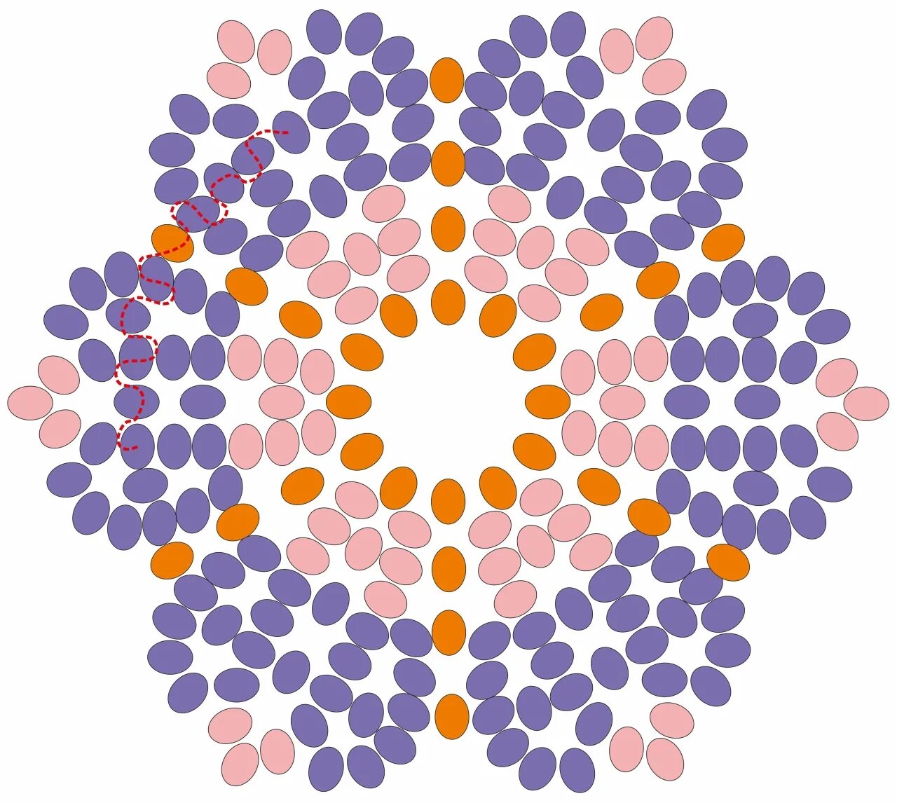 Как сделать круг из бисера. Цветы уичоль схемы. плетение бисером. уичольское плетение бисером. круговое плетение бисером.