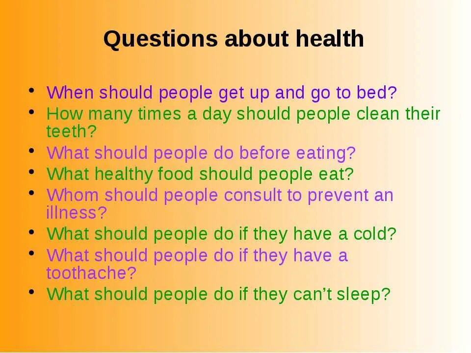 What should the main. Вопросы про healthy Lifestyle. Задания по теме healthy Lifestyle. How to be healthy презентация. Healthy Lifestyle упражнения.