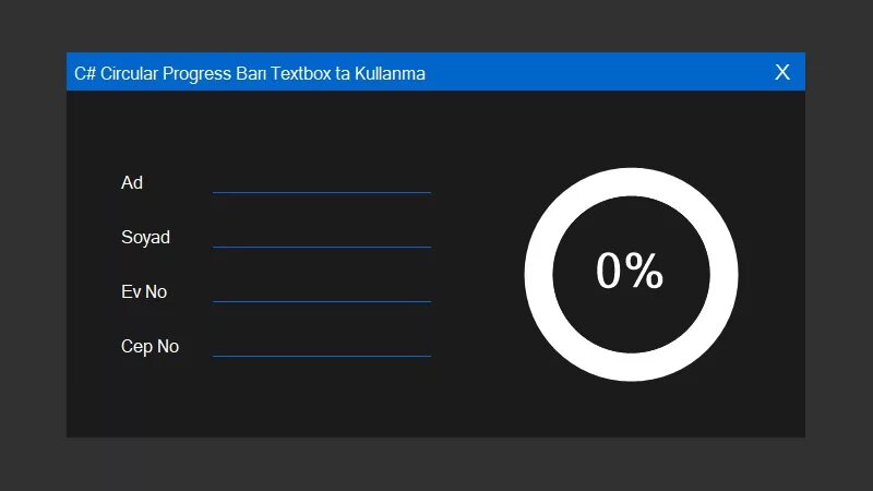 C progress bar