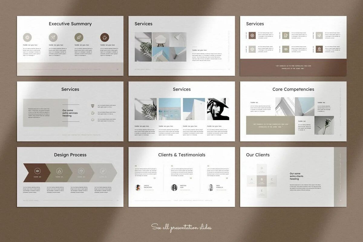 Google presentation templates