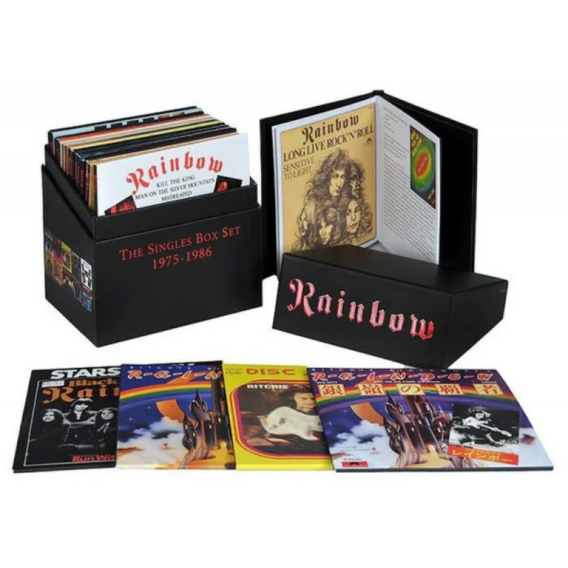 Box Set CD. Rainbow CD Box. Rainbow ‎– Single. Singles Box. Single box