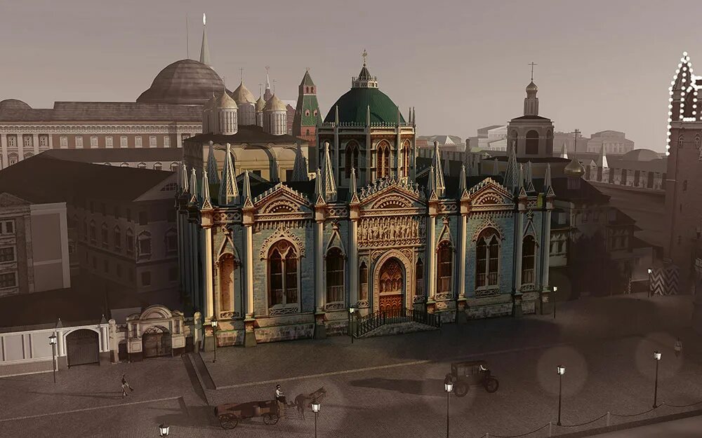 Церковь вознесения московского кремля