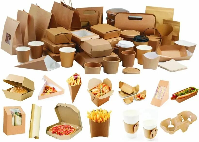 Фуд опт продукты. Упаковка для фаст фуда. Упаковка для кондитерских изделий. Пищевая картонная упаковка. Бумажная упаковка для еды.