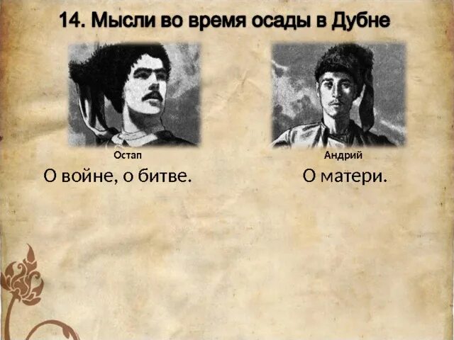 Андрий во время осады дубно. Тарас бульба остап и андрий.