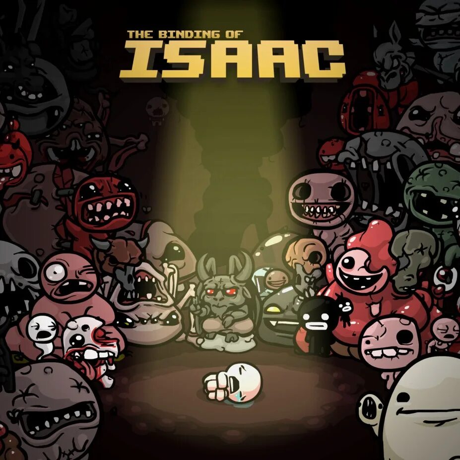 Айзек стим. Isaac игра. Айзек обложка. The Binding of Isaac Rebirth.