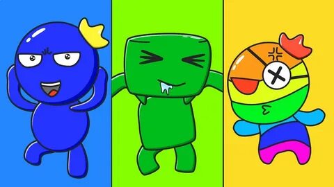 Rainbow friends meme