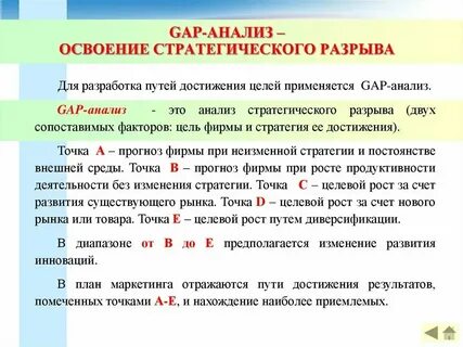 Гап задан