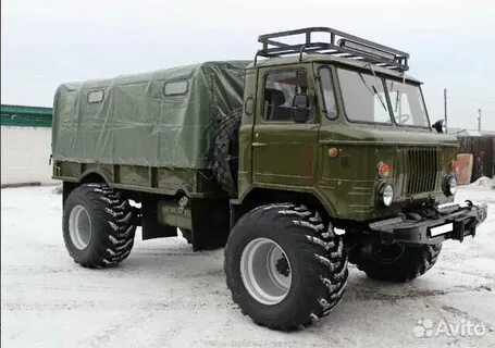 Газ 66 трехмостовый