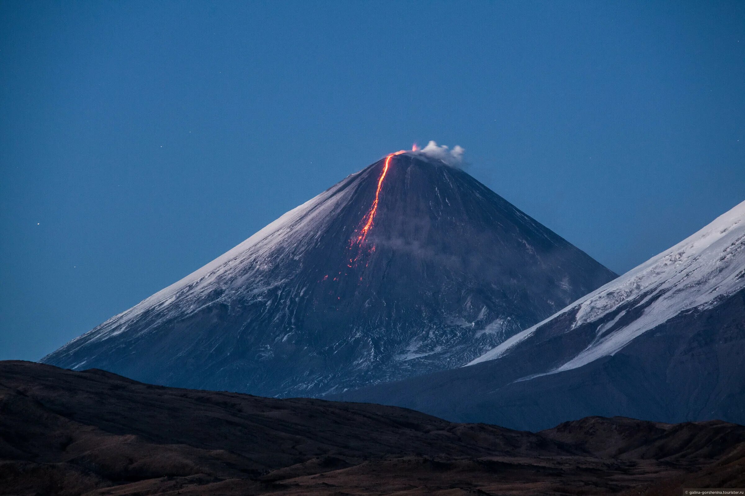 Наивысший вулкан россии