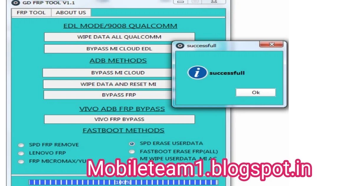 Android frp tool. Fastboot to edl tool. frp adb bypass.