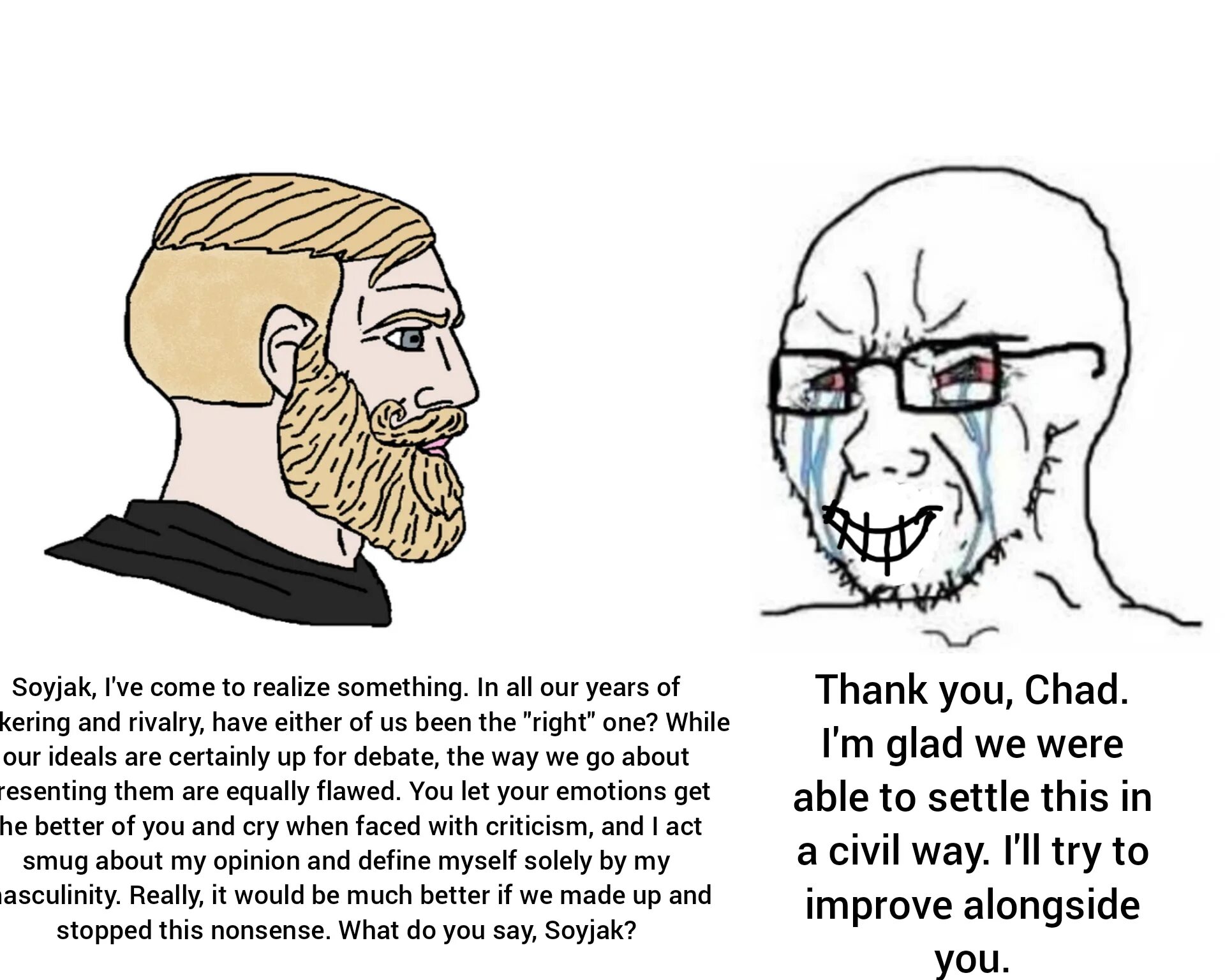 Soyjak meme. Chad and soyjak. nordic chad crying. soyjak мем шаблон. soyjak mask.