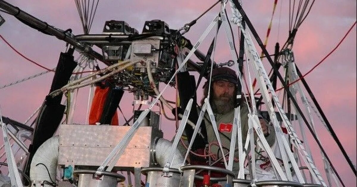 Конюхов облетел на воздушном. Конюхов облетел на воздушном