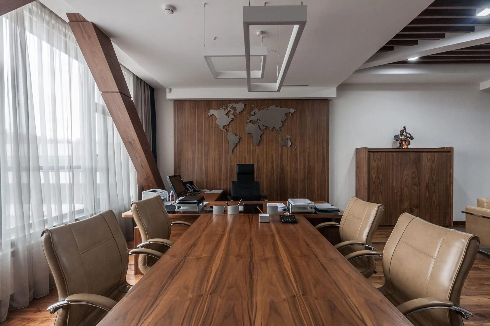 Director office room design - 75 photo