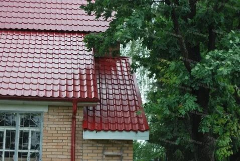 Крашенная металлочерепица