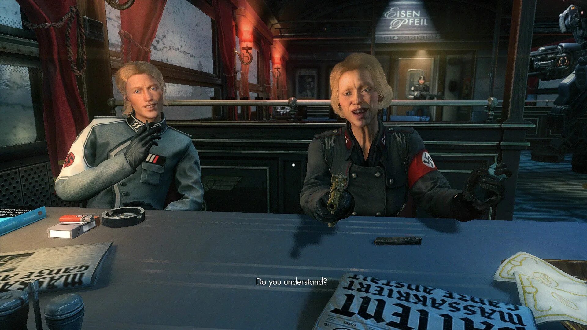 Ирене Энгель Wolfenstein. Вольфенштайн the New order. Wolfenstein II the New order. Вольфенштайн новый орден.