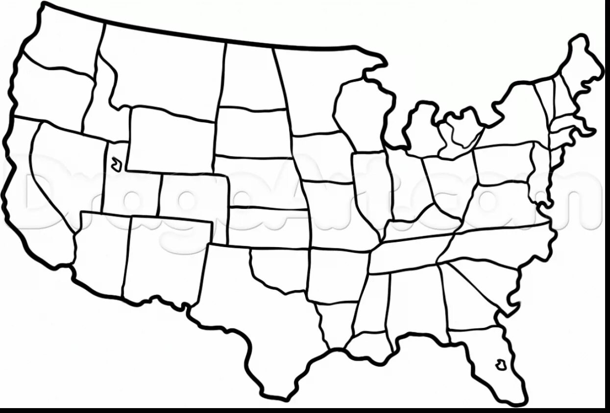 Очертания Штатов США. Контурная карта Штатов США. Штаты США раскраска. Карта США со Штатами. State coloured