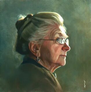 Портрет учительницы.