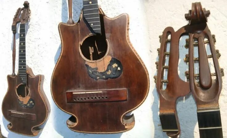 Как выглядит самая старая гитара 1951 Fender Telecaster Nocaster guitar 51 Fender Tele guitar collector info vint