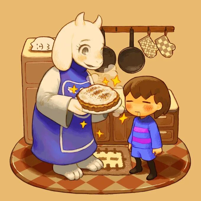 Undertale пирог. Ирисовый пирог андертейл. пирог из undertale. ирисковый пирог в андертейл.