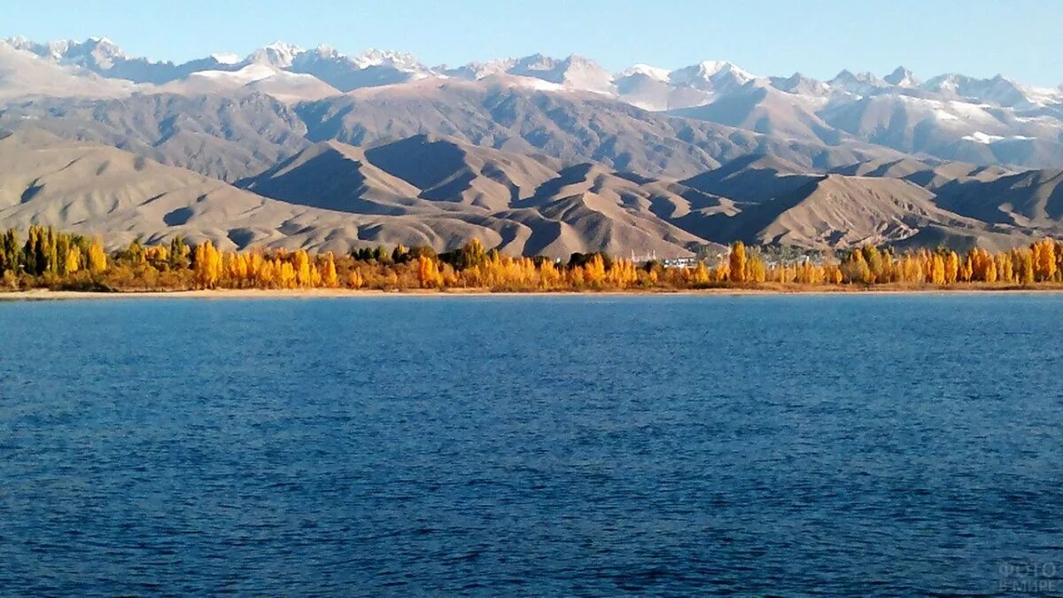 Море в киргизии