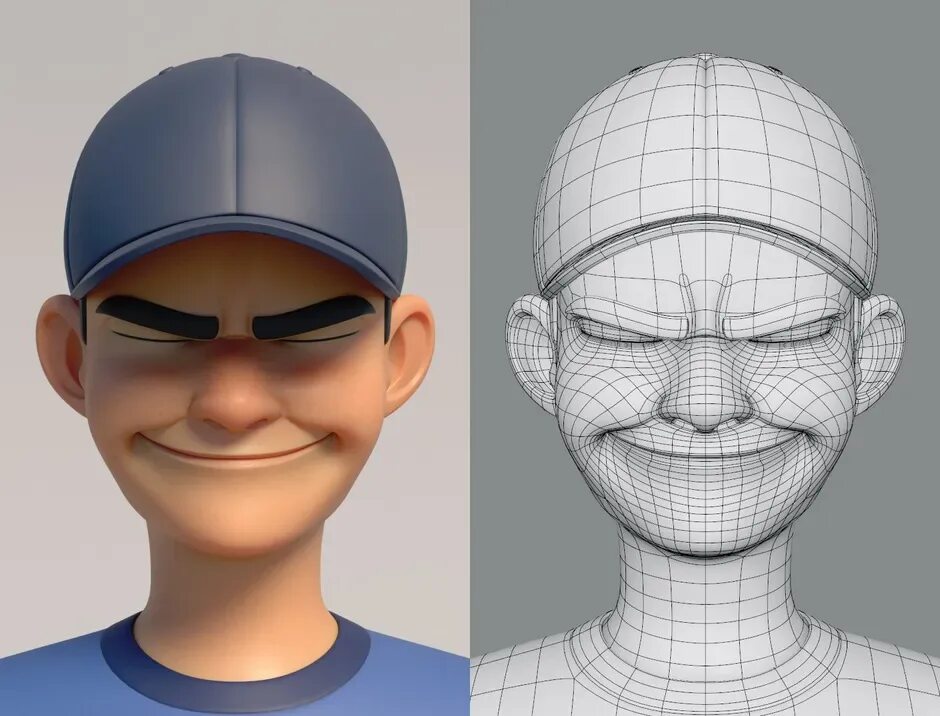 Create 3d characters