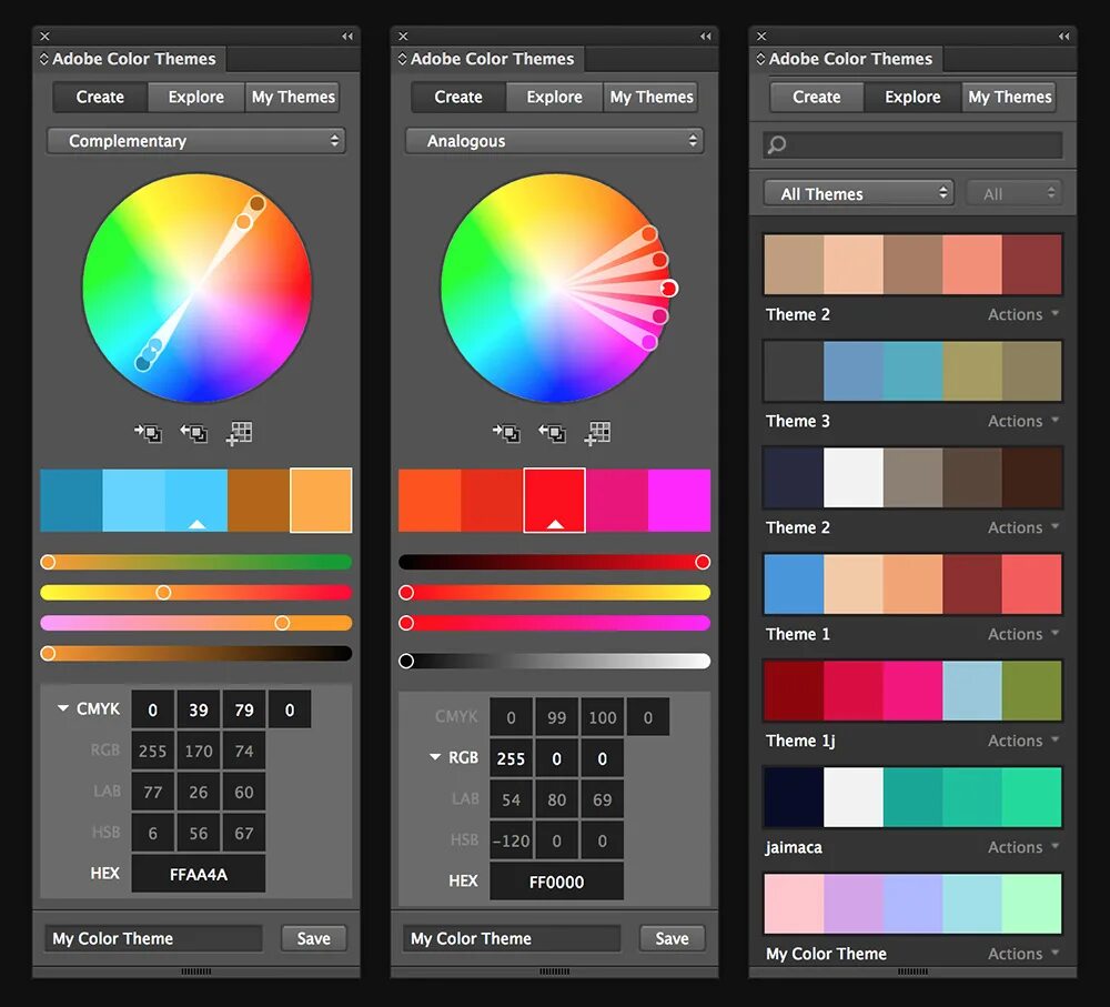 Color пример