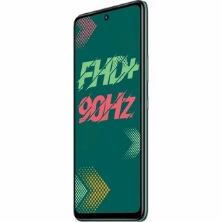 Infinix зеленый смартфон