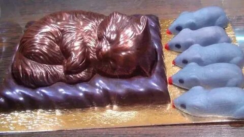 Кот марципан