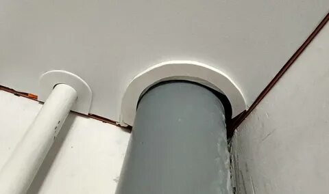 Натяжные потолки монтаж труб