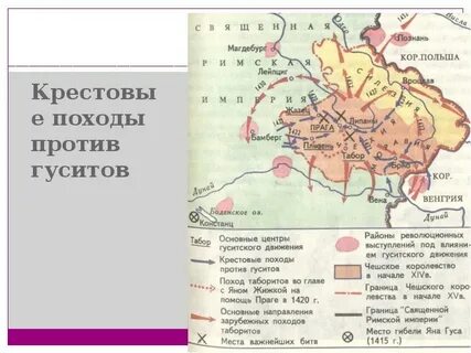 Гуситское движение дата