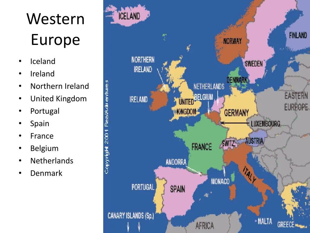 Какие страны европы вы знаете. Europe West страны. North Europe West Europe. Western Europe Northern Europe. Западная Европа.