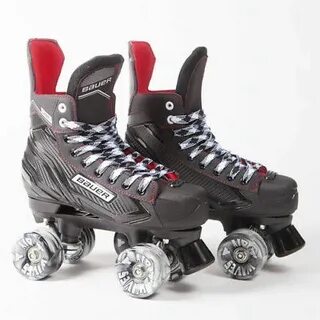 He skates