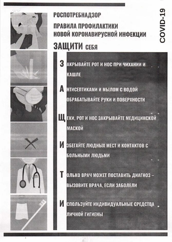 Сп профилактика новой коронавирусной инфекции