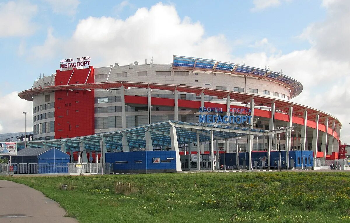 Мегаспорт на ходынском поле. Дворец спорта Мегаспорт Москва. Мегаспорт тренировочная Арена. Стадион имени Тарасова мега сорт. Мегаспорт здание Буша.