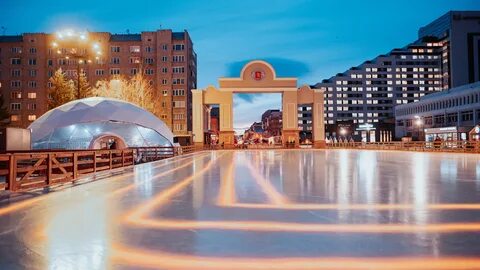 Каток на стрелке красноярск