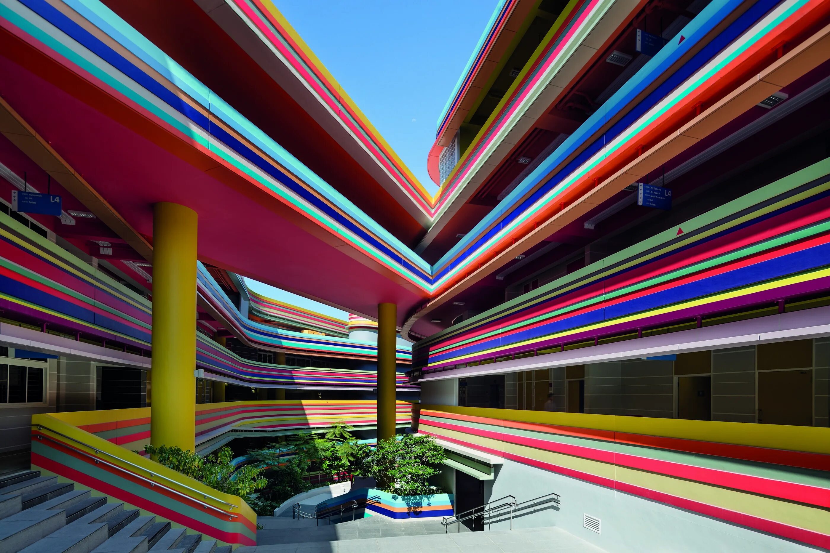 Bobigny школа, северо-восточный пригород парижа, франция. школа и научный центр в австралии. американская школа снаружи. как называются крутые школы. как называются крутые школы.