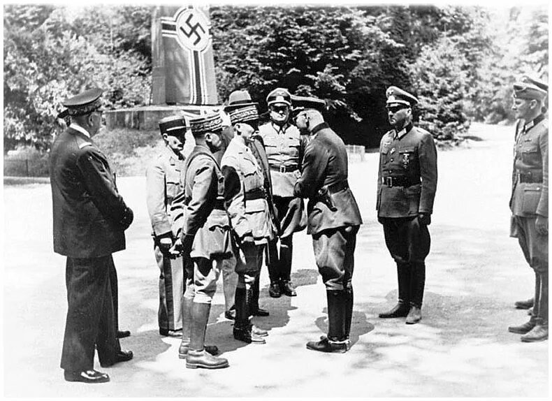 Капитуляция франции во второй. Капитуляция Франции 1940. Компьенское перемирие 1940 капитуляция Франции. 22 Июня 1940 капитуляция Франции. Вторжение Германии во Францию 1940.