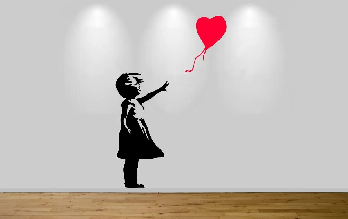 Девочка с воздушными шарами бэнкси. Бэнкси Balloon girl. Бэнкси девочка с шаром. Девочка с красным шаром Бэнкси. Картины Бэнкси «девочка с красным шаром».