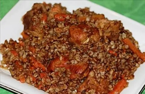 Плов из гречки рецепт