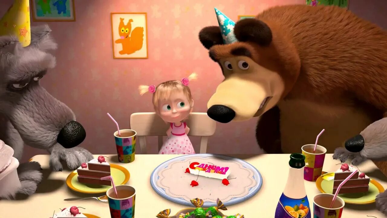 С днем рождения видео из мультфильмов. С днем рождения мультяшки. Сюжет мультфильма винни пух. Кот леопольд день рождения кота леопольда. День рождения у барбоскиных.