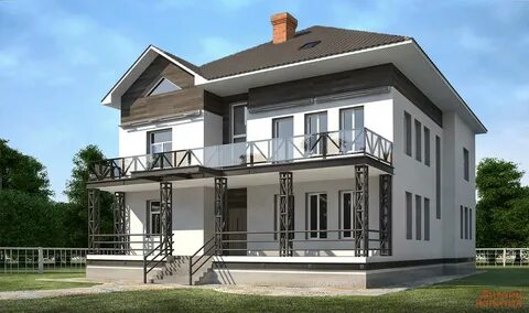 Фасад домов фирма