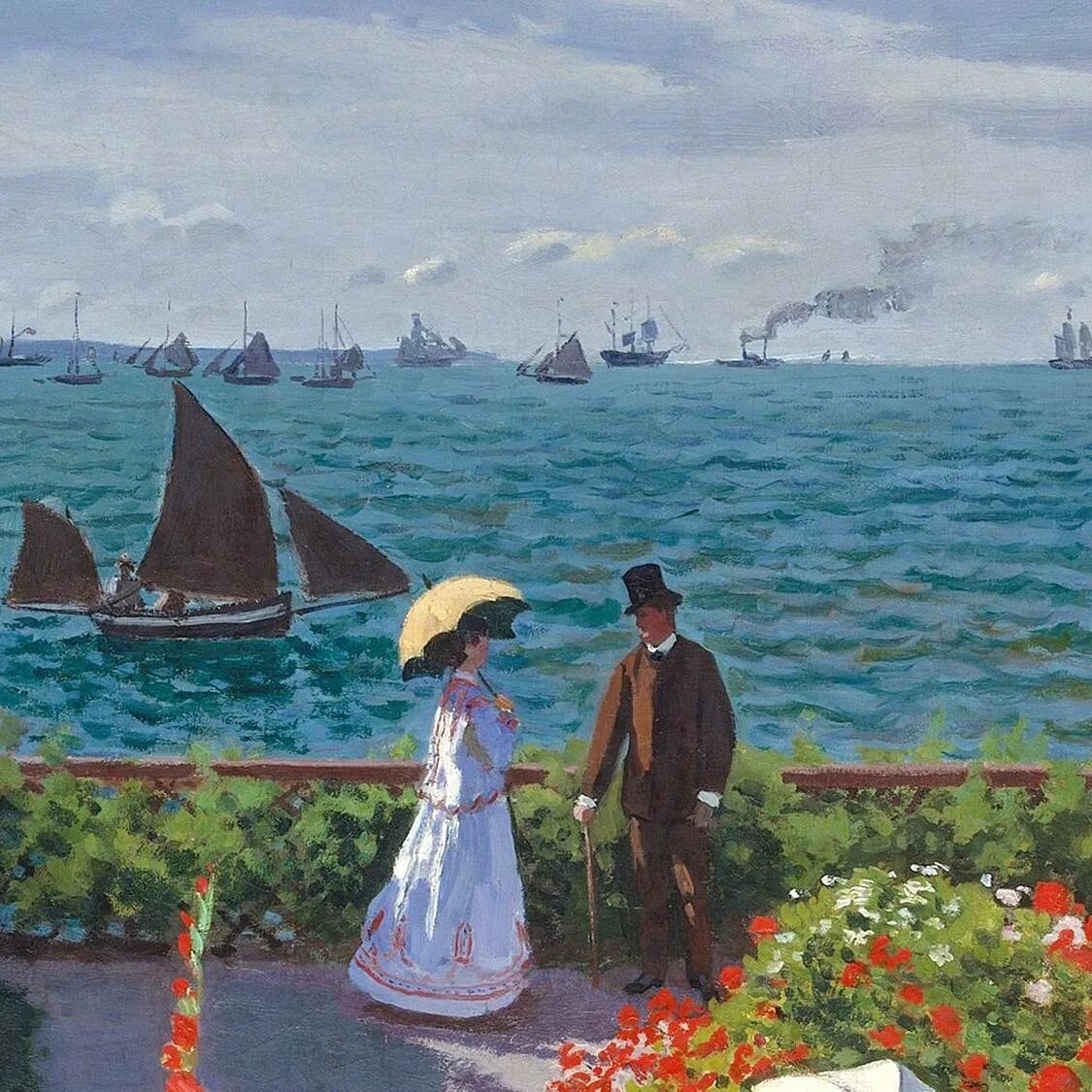 Терраса в сент адресс. Терраса в сент-адрессе 1867. Терраса в сент адресс. Клод моне терраса в сент-андресс» (1867. «терраса в сент-адресс» (1867).